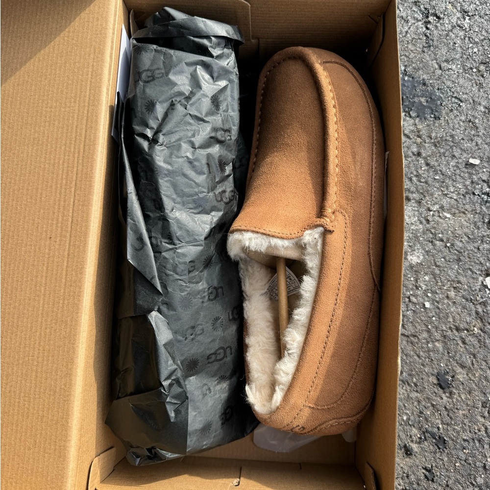 UGG Tan Suede Moccasins